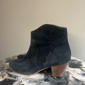 Isabel Marant Dicker Western Suede Boot 38